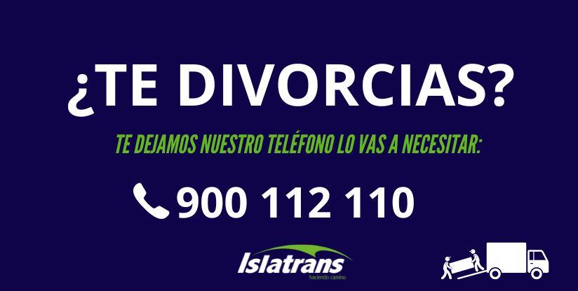 Mudanzas ante divorcios con Islatrans